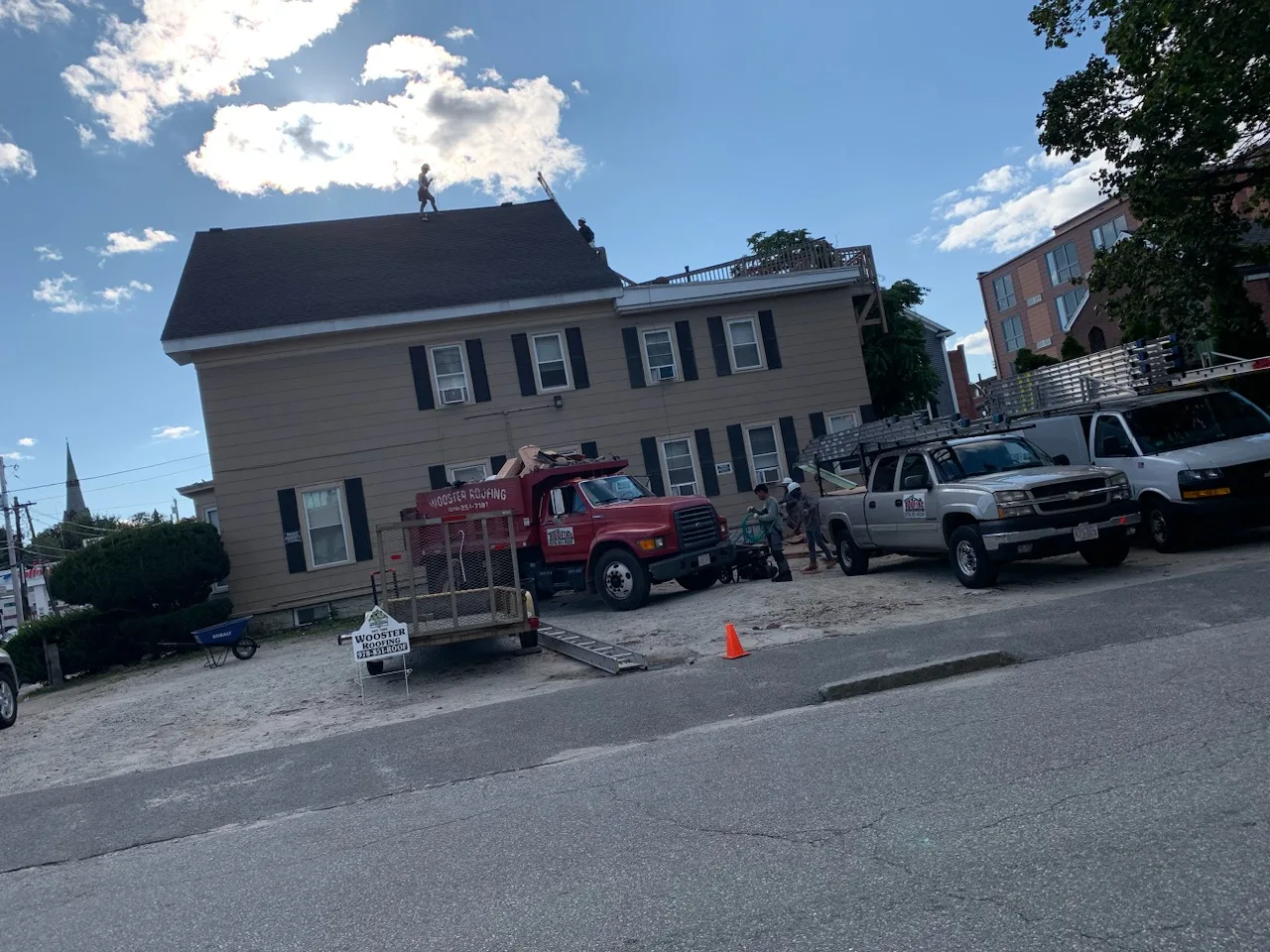 Work photo from Wooster Roofing's gallery